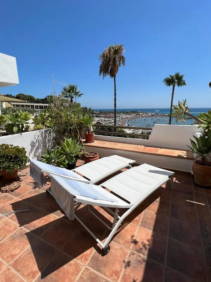 Playa Cristo Amazing Beach Terrace Appartment Estepona Apartment
